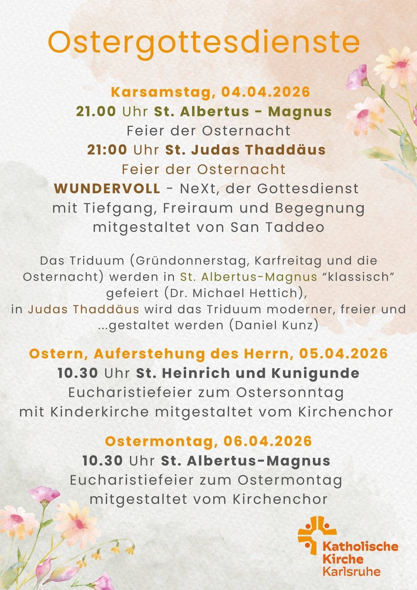 Quelle: Katholische Kirche Karlsruhe